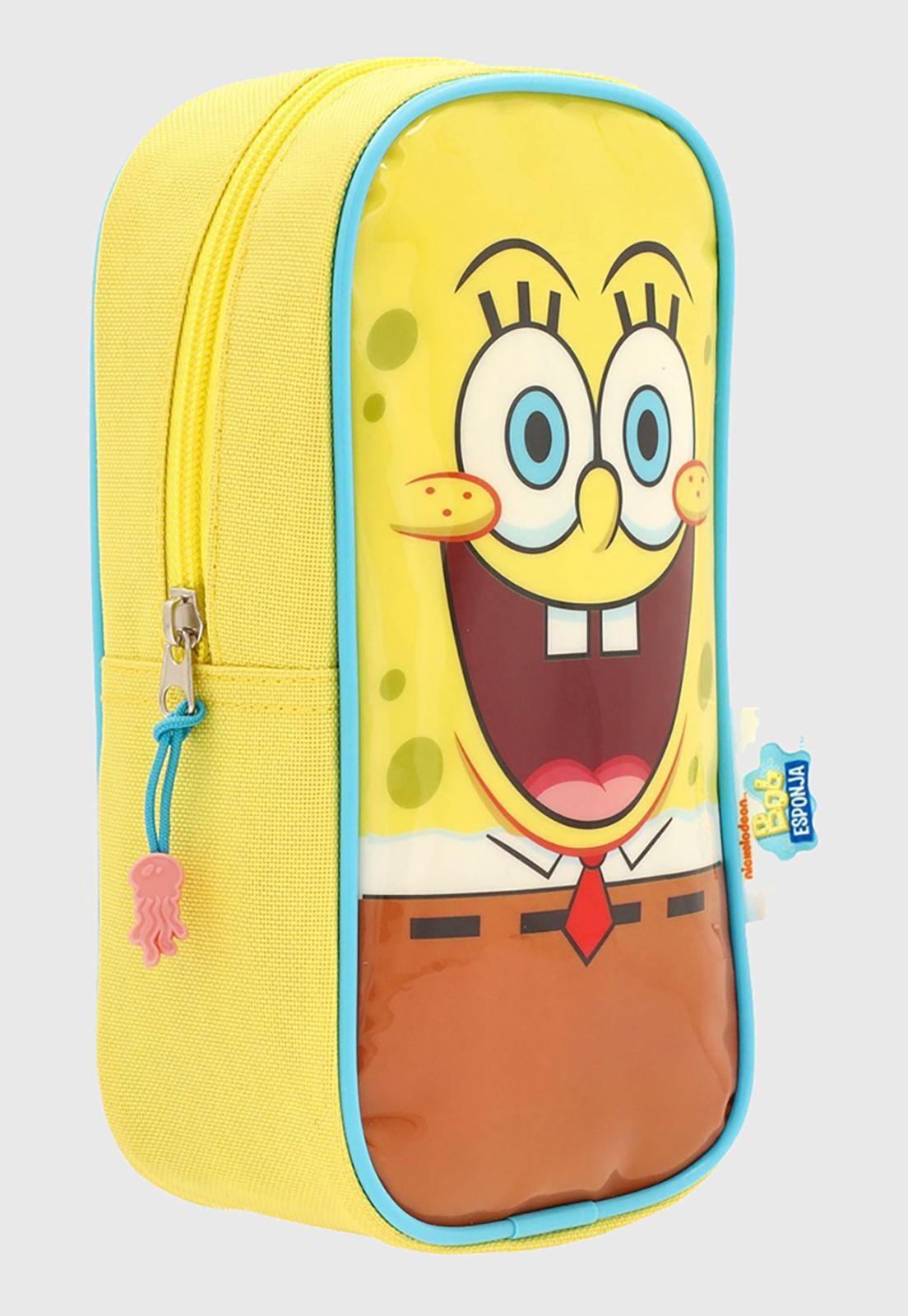 Estuche Bob Esponja Amarillo Corona-2