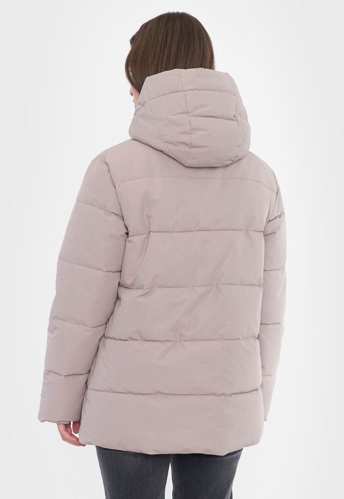 Parka Mujer Oversize Taupe Corona-1