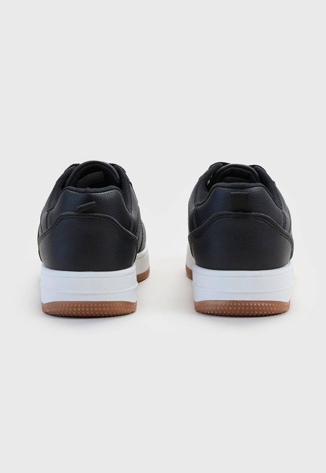 Zapatilla Hombre Urbana Contraste Negro Corona-3