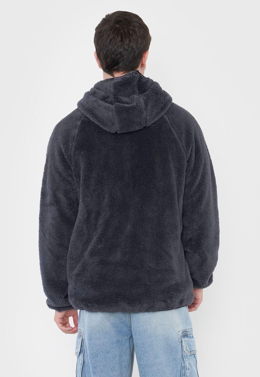 Peludo Hombre Liso Gris Corona-1