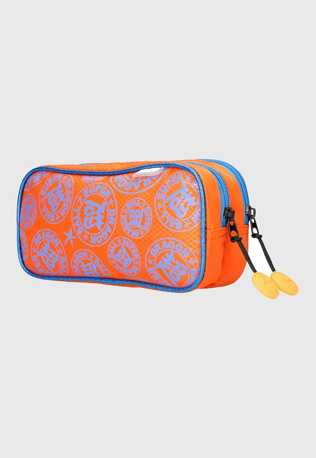 Estuche Dragon Ball Super Doble Cierre Azul Corona-3