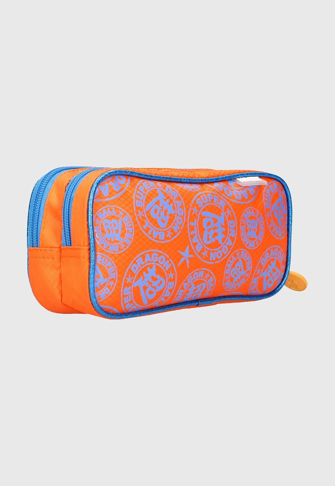Estuche Dragon Ball Super Doble Cierre Azul Corona-4