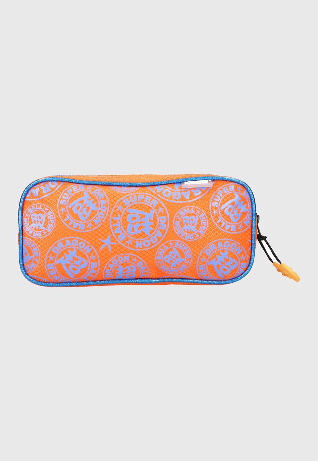Estuche Dragon Ball Super Doble Cierre Azul Corona-5