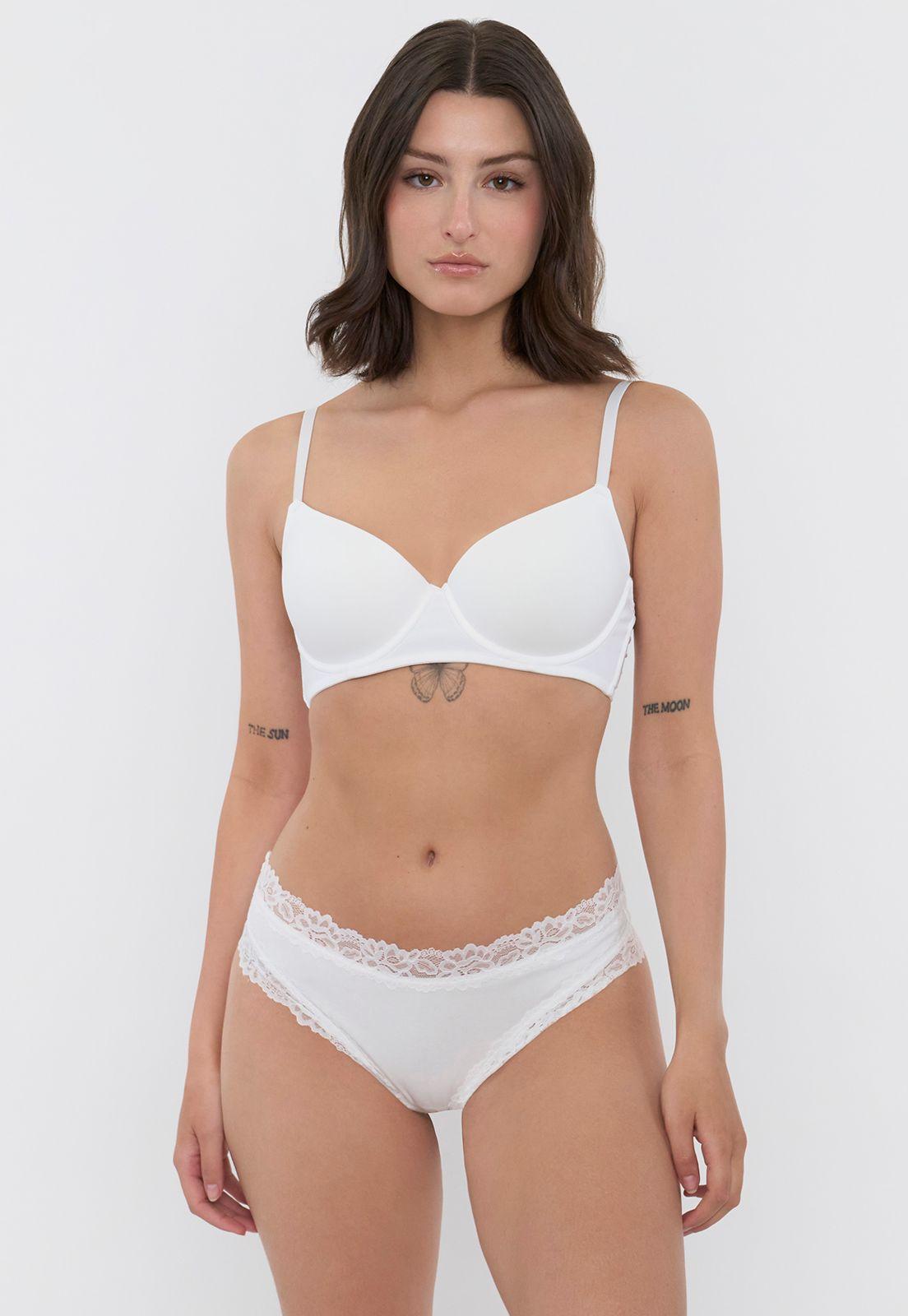 Sostén Mujer Base Microfibra Copa B Beige Corona-3