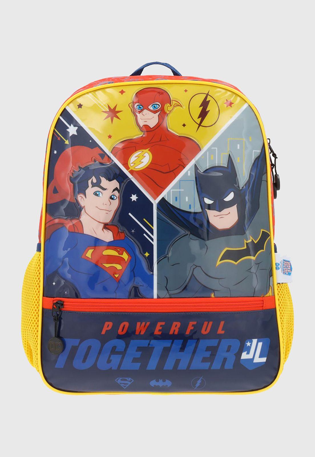 Mochila Dc Comics Naranjo Corona-0