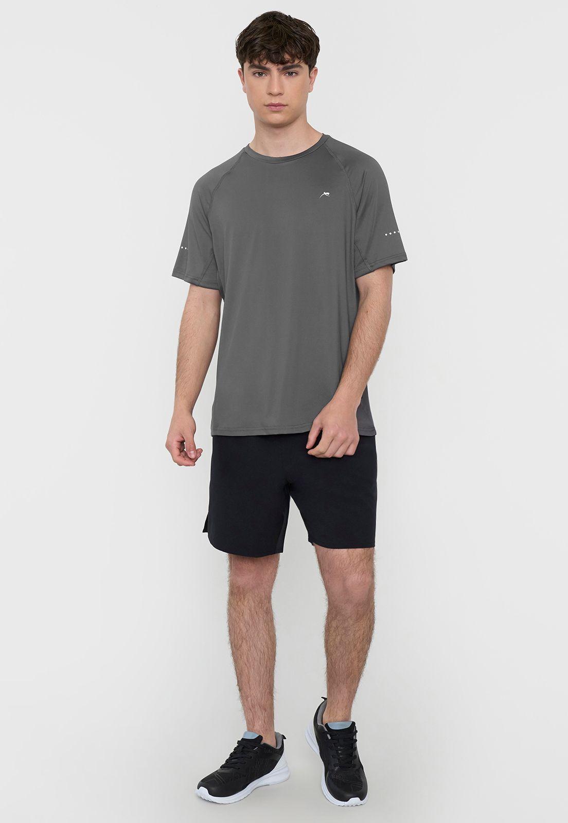 Polera Hombre Deportiva R-Neck 2 Charco Corona-3
