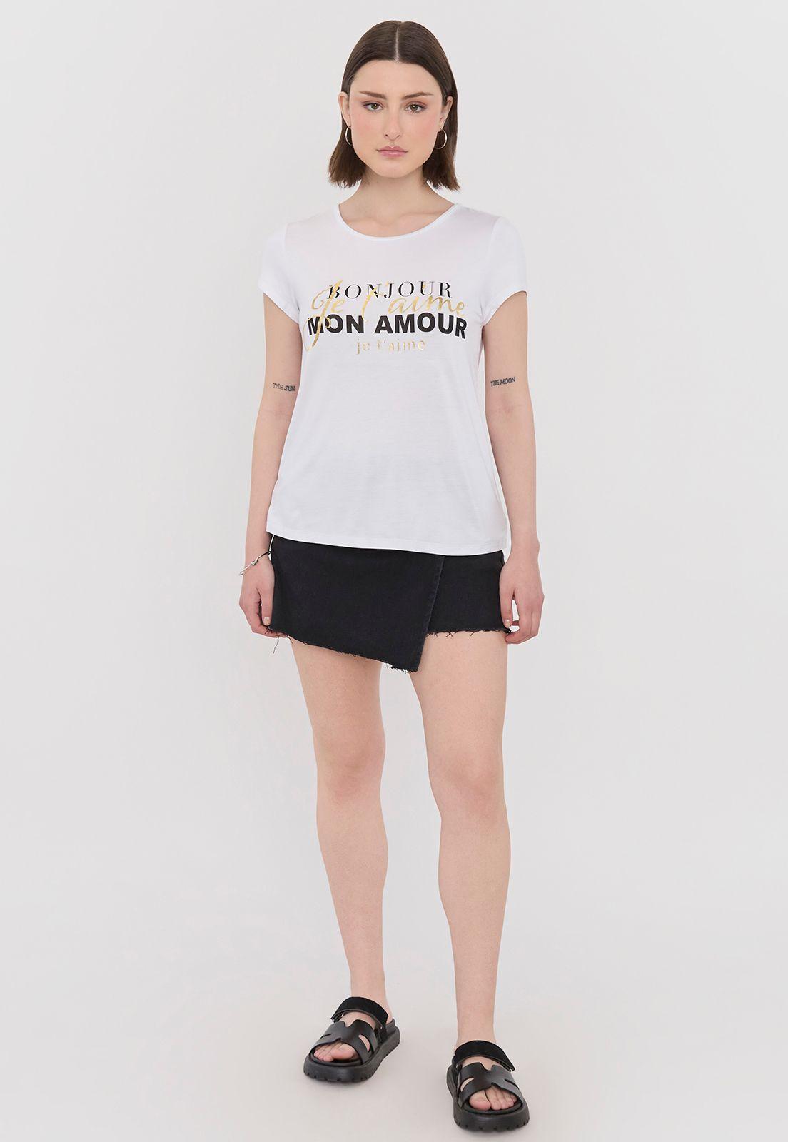 Polera Mujer Viscosa Blanco Jet Aime Corona-3