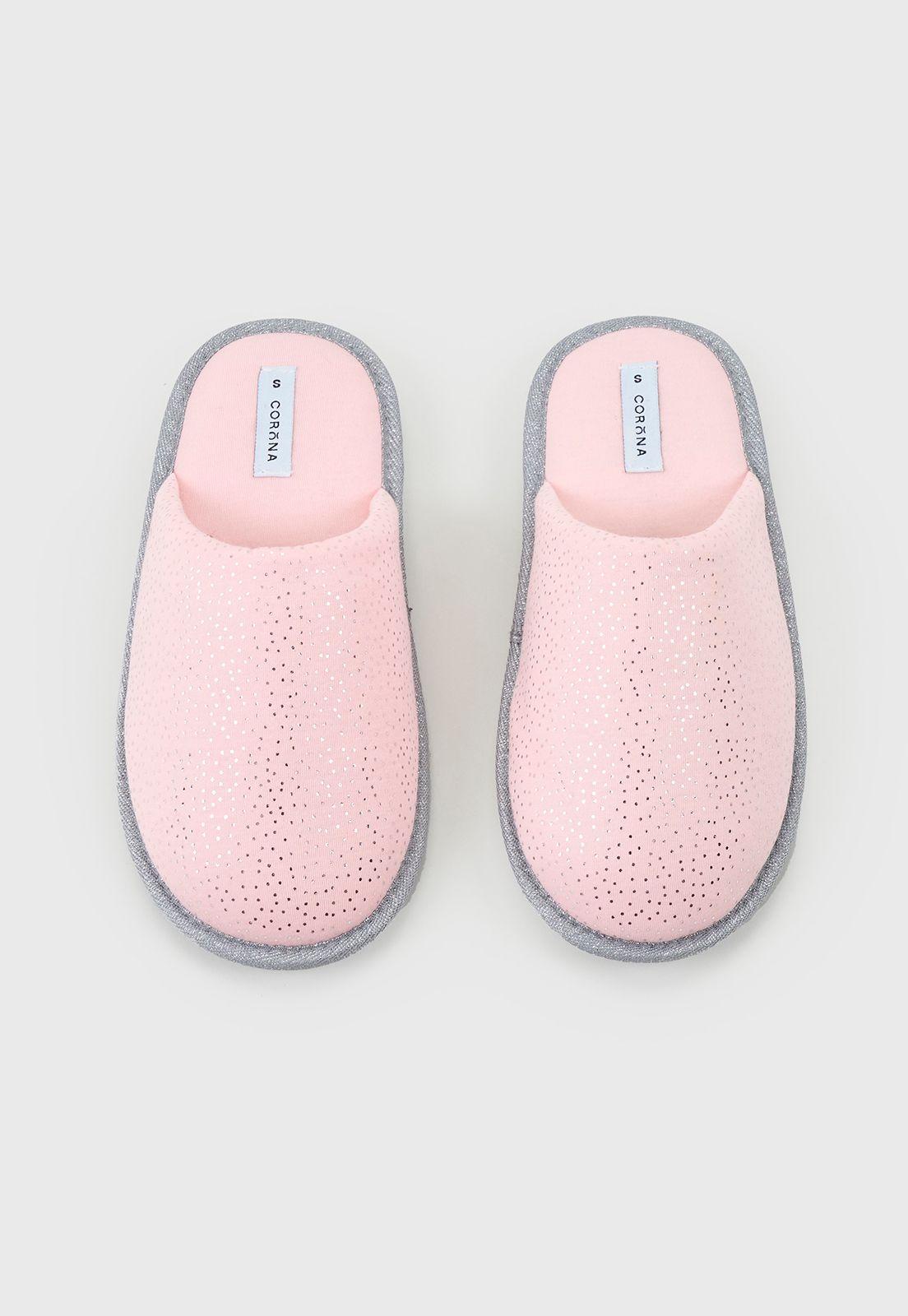 Pantuflas Mujer Rosado Formato Regalable Corona-2