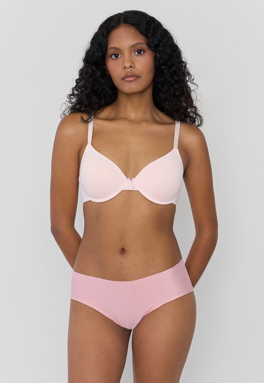 Pantaleta Mujer Microfibra Palo Rosa Corona-0