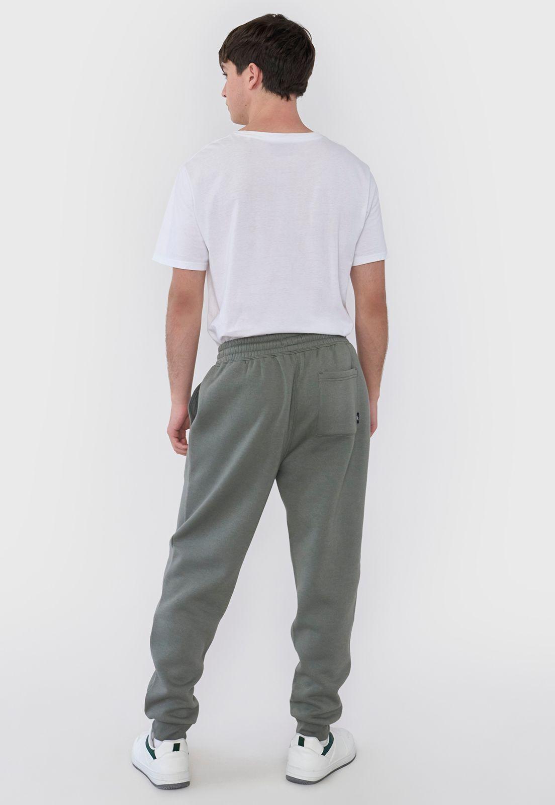 Buzo Hombre Jogger Verde Corona-2