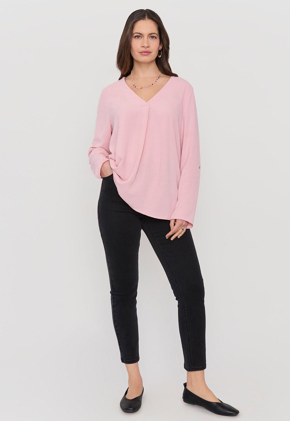 Blusa Mujer Palo Rosa Tablón Corona-3