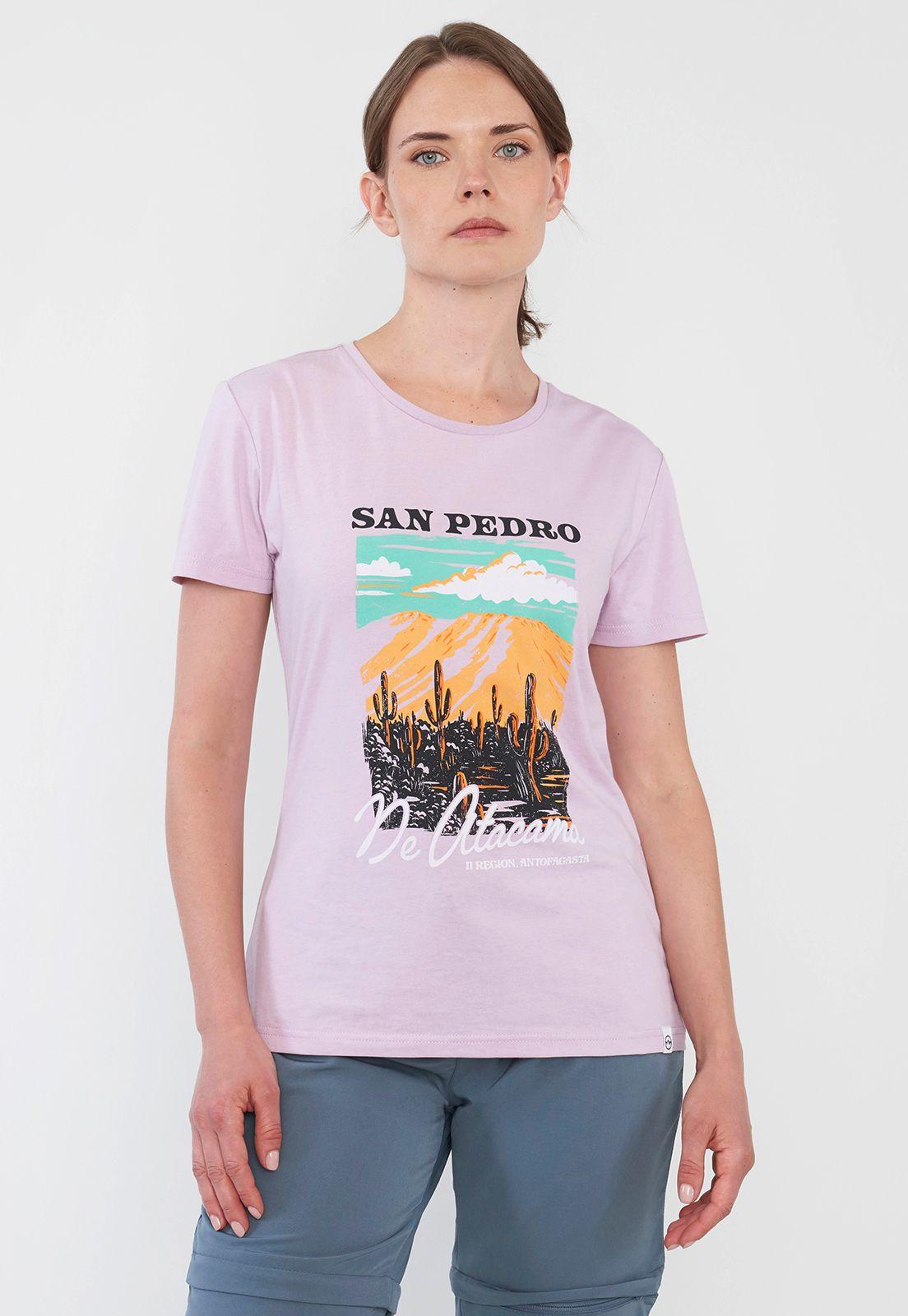 Polera Outdoor Mujer Fun Rosado Corona-0