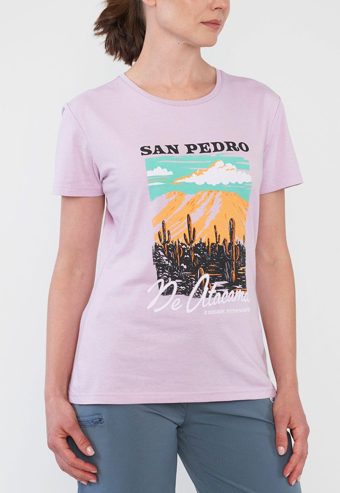 Polera Outdoor Mujer Fun Rosado Corona-2