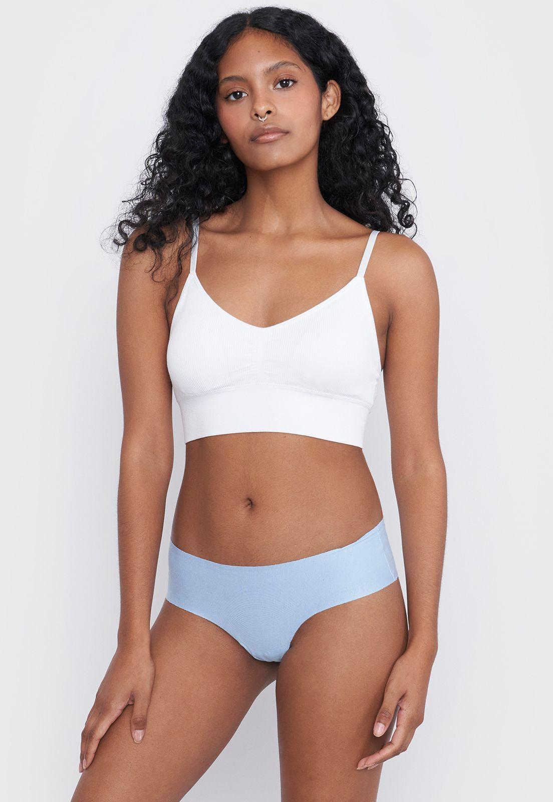 Calzón Mujer Pantaleta Celeste Cotton Corona-0