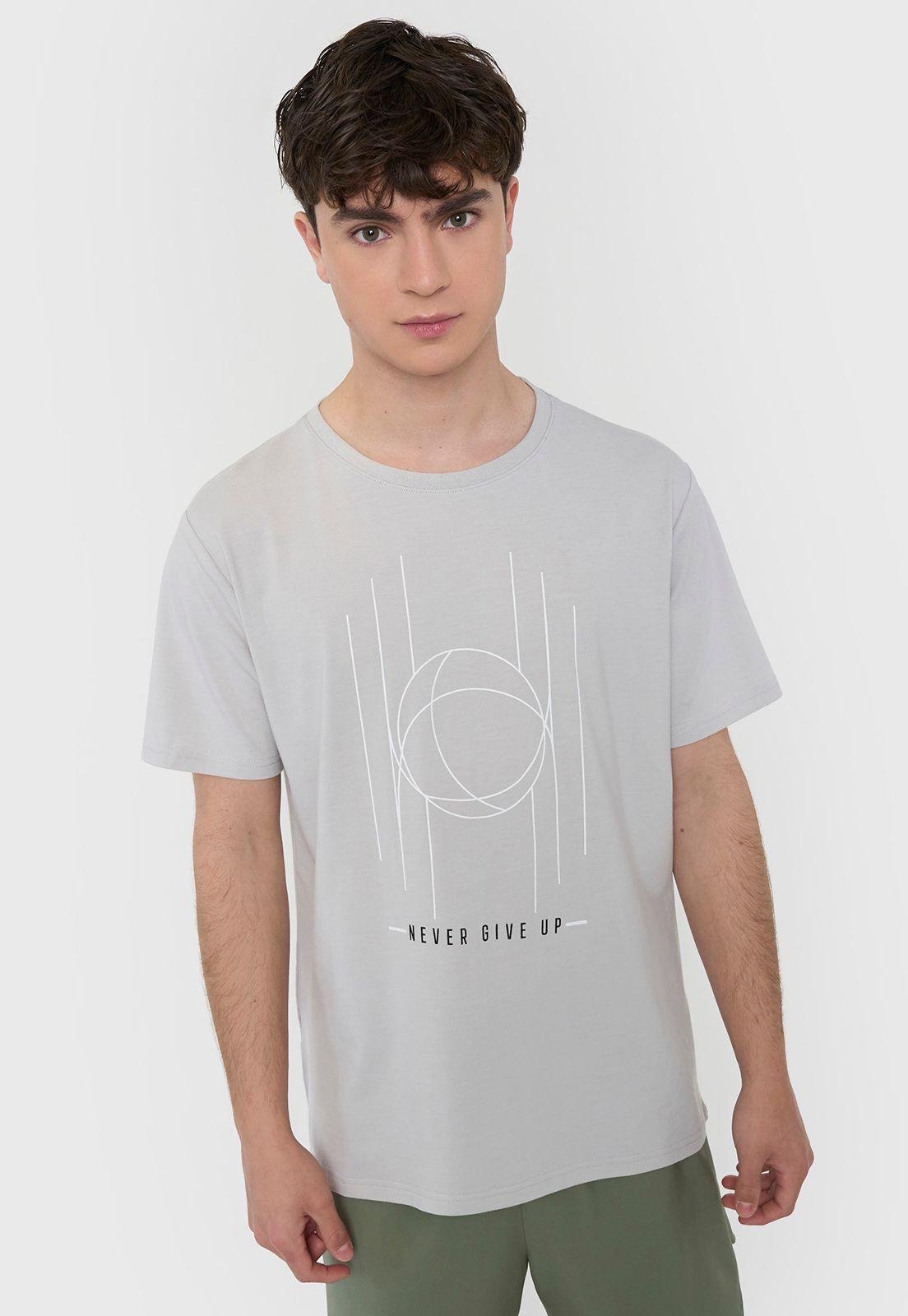 Polera Hombre Deportiva Fun Gris Corona-0