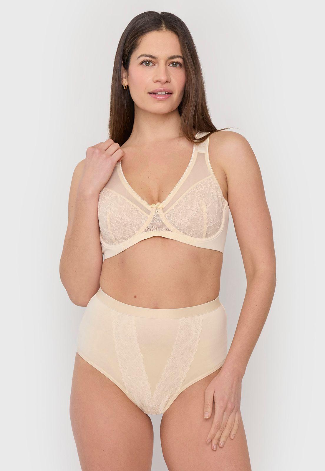 Sostén Mujer Beige Copa C Básico Corona-3