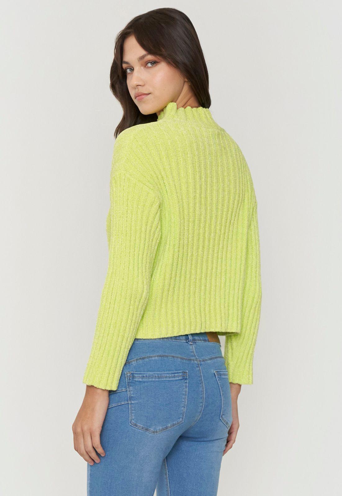 Sweater Mujer Chenille Rib Lima Corona-1