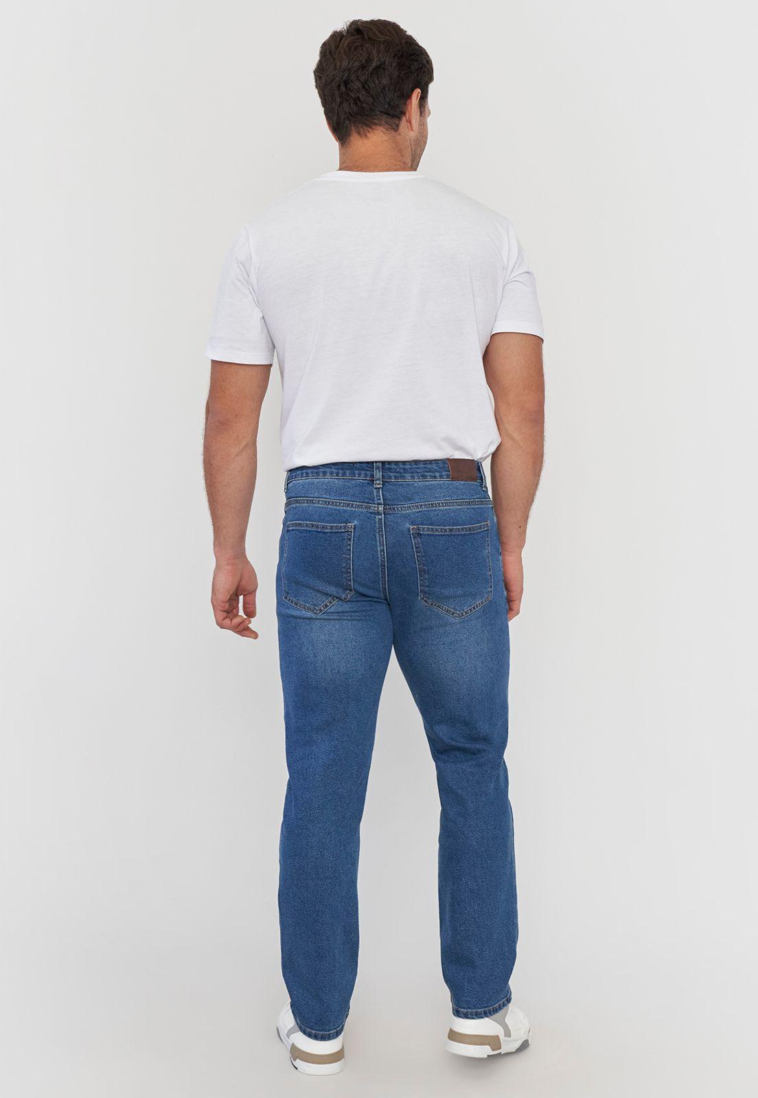 Jeans Hombre Straight Fit Azul Claro Clásico Corona-2
