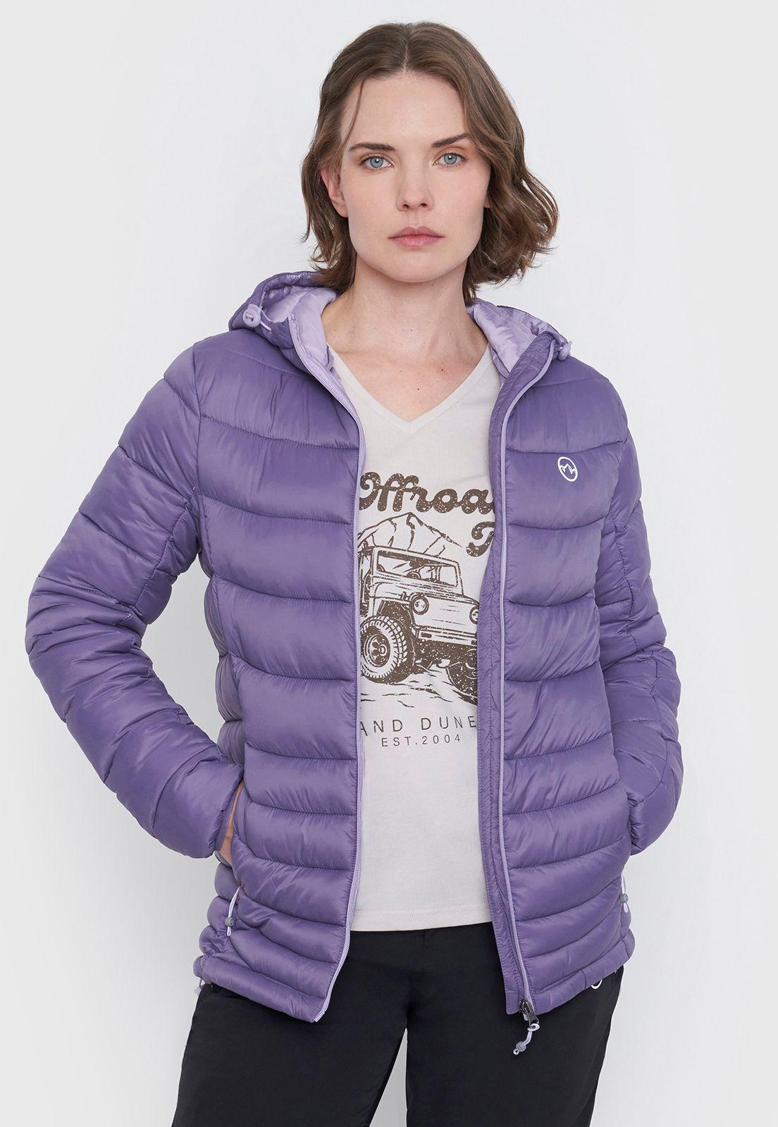 Parka Outdoor Mujer Morado Corona-0