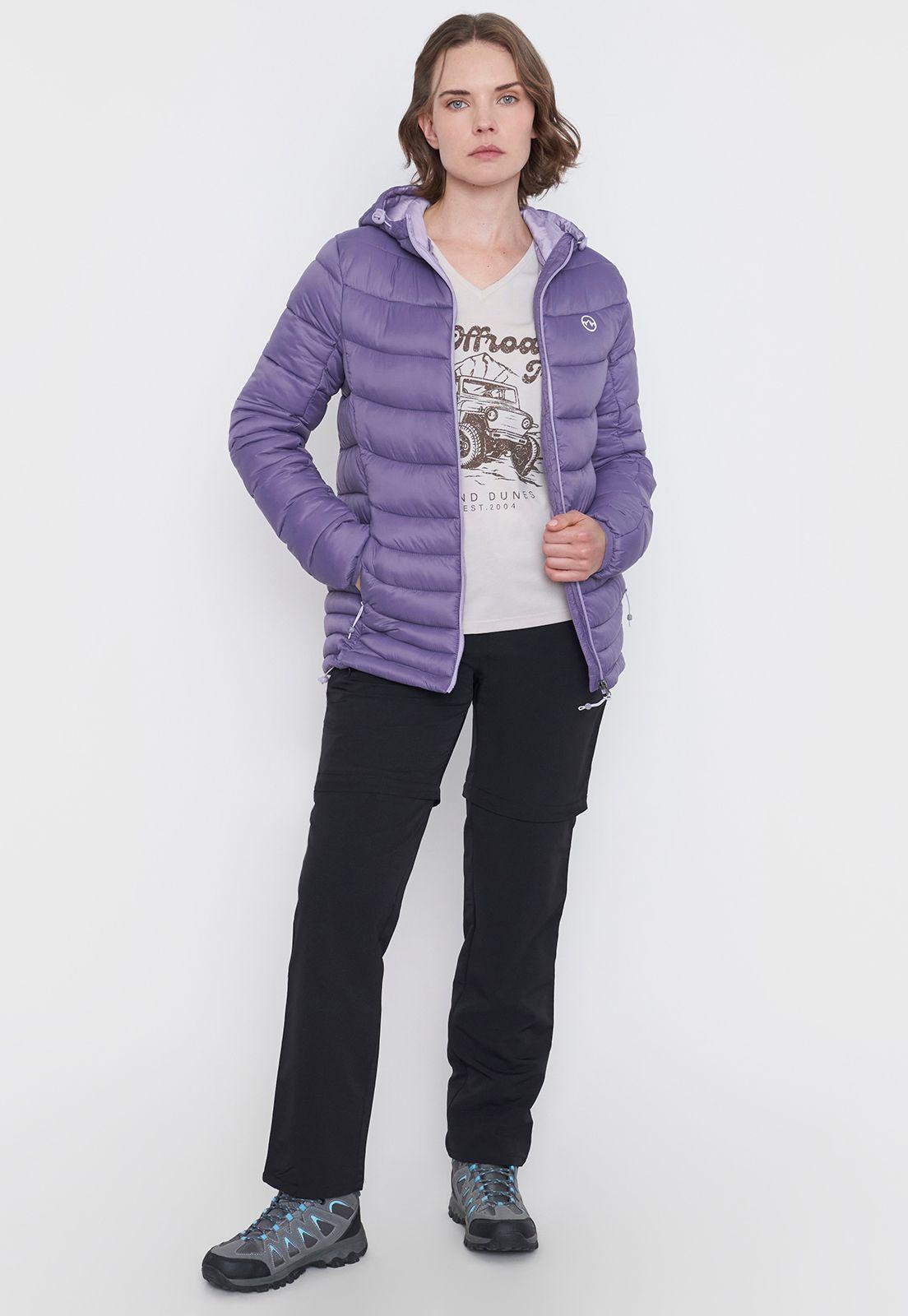 Parka Outdoor Mujer Morado Corona-3