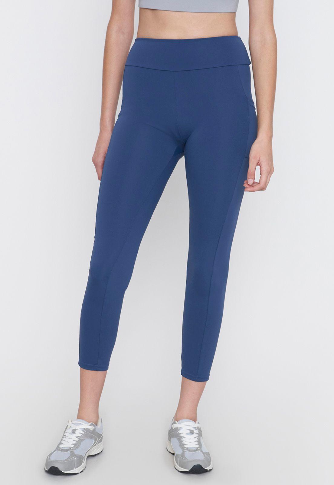 Calza Mujer Deportiva Navy Pitillo Corona-1