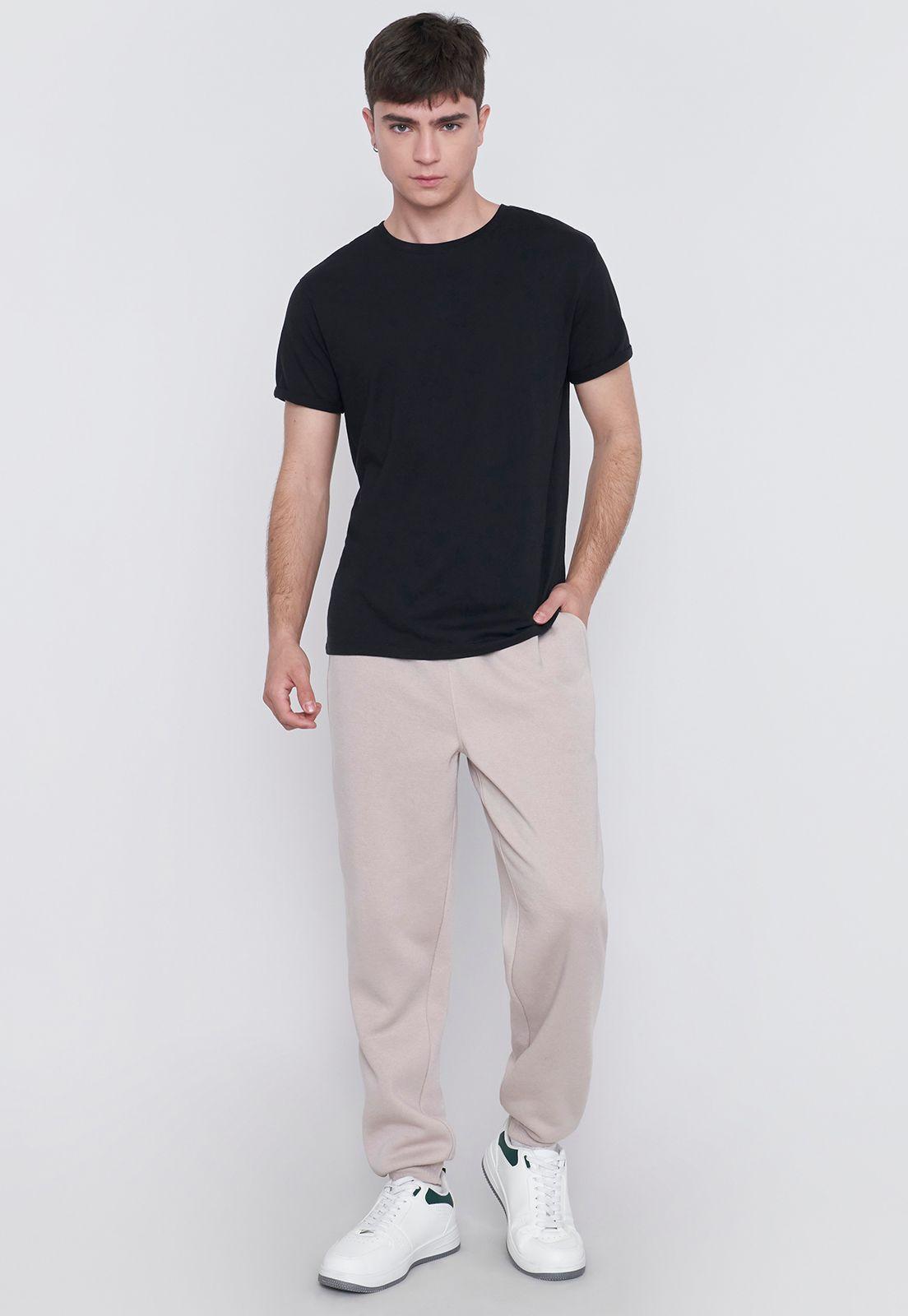 Buzo Hombre Jogger Color Ecru Corona-0