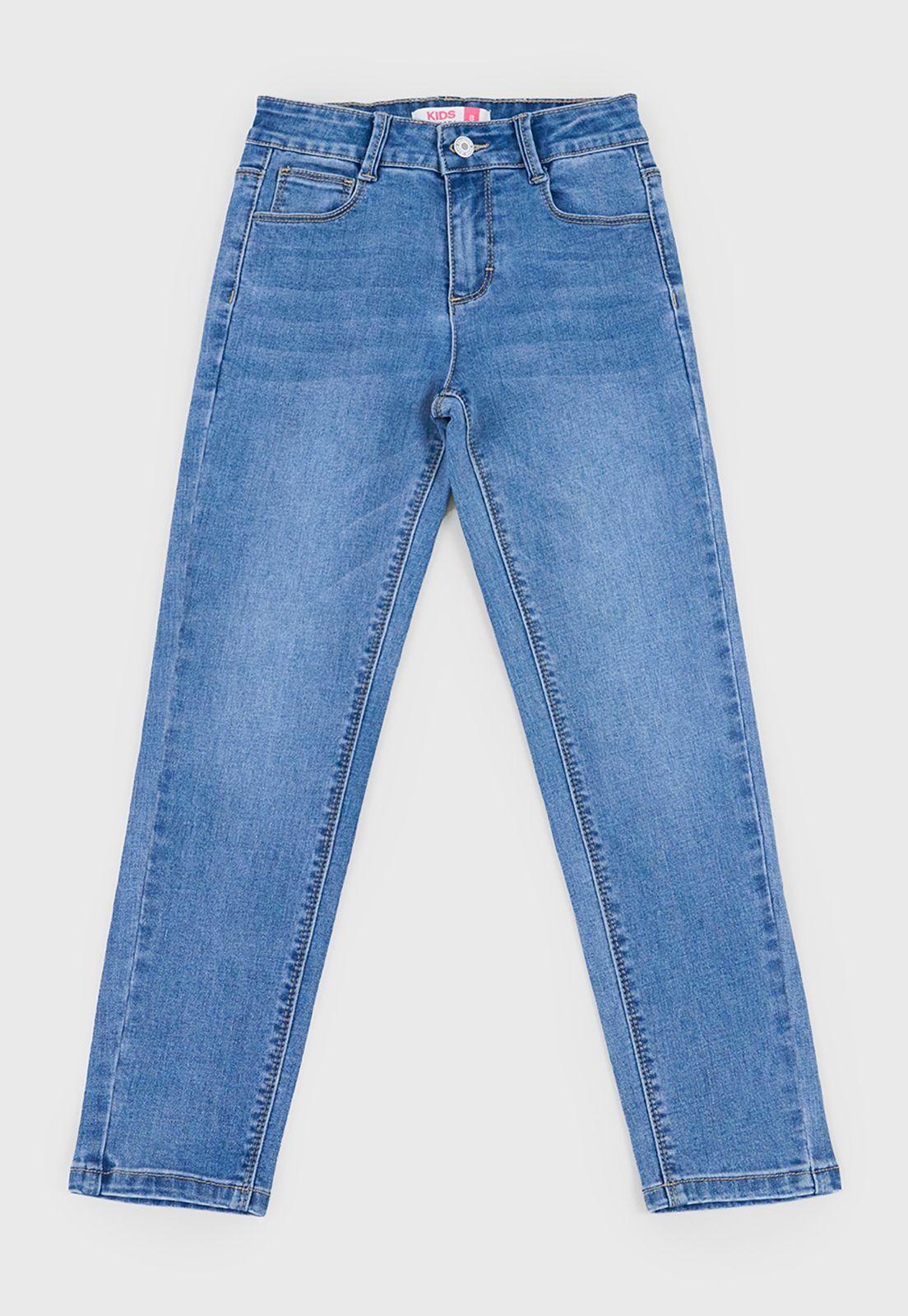 Jeans Niña Kids Skinny Azul Claro Corona-0