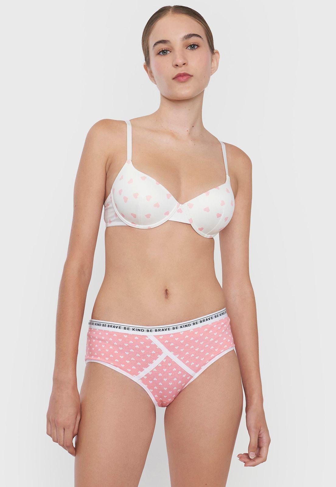 Calzón Mujer BoyShort Cotton Print Coral Corona-0