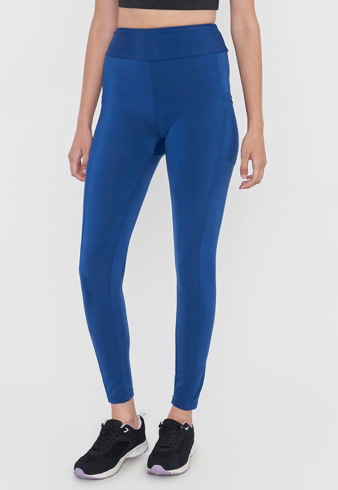 Calza Mujer Deportiva Pitillo Color Navy Corona-1