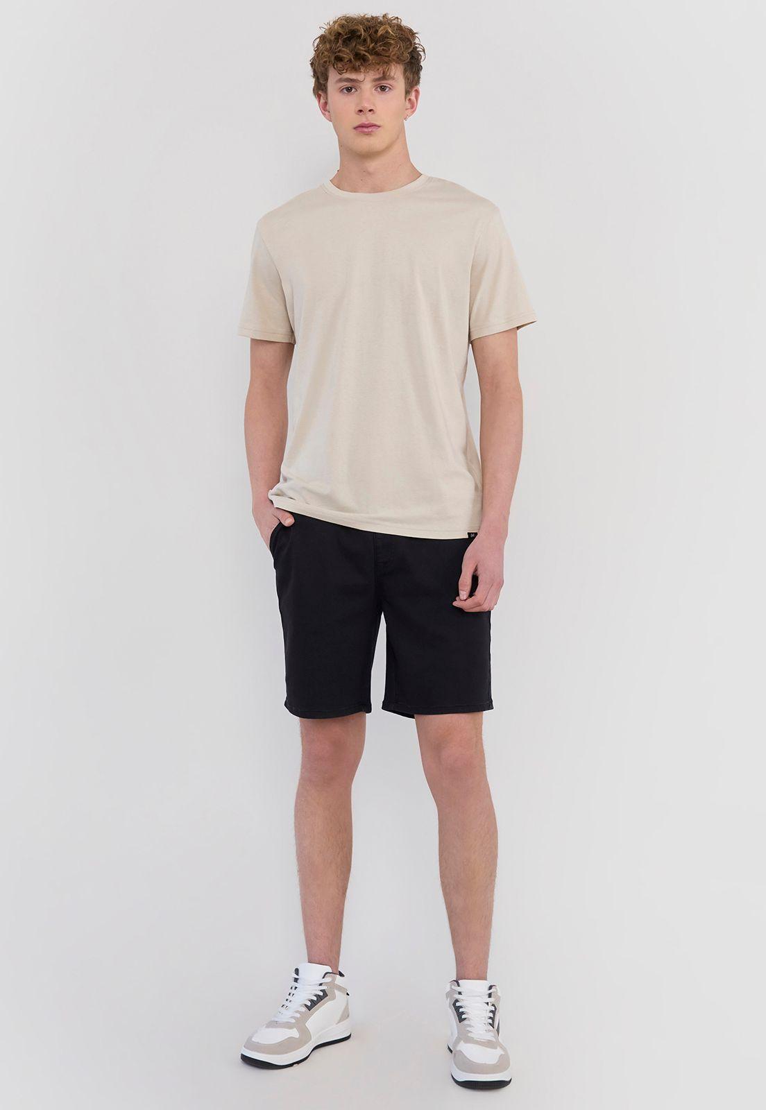 Polera Hombre Fun College Blanco Corona-3