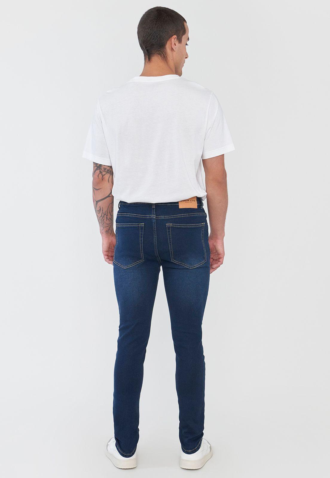 Jeans Hombre Super Skinny Color Raw Corona-2