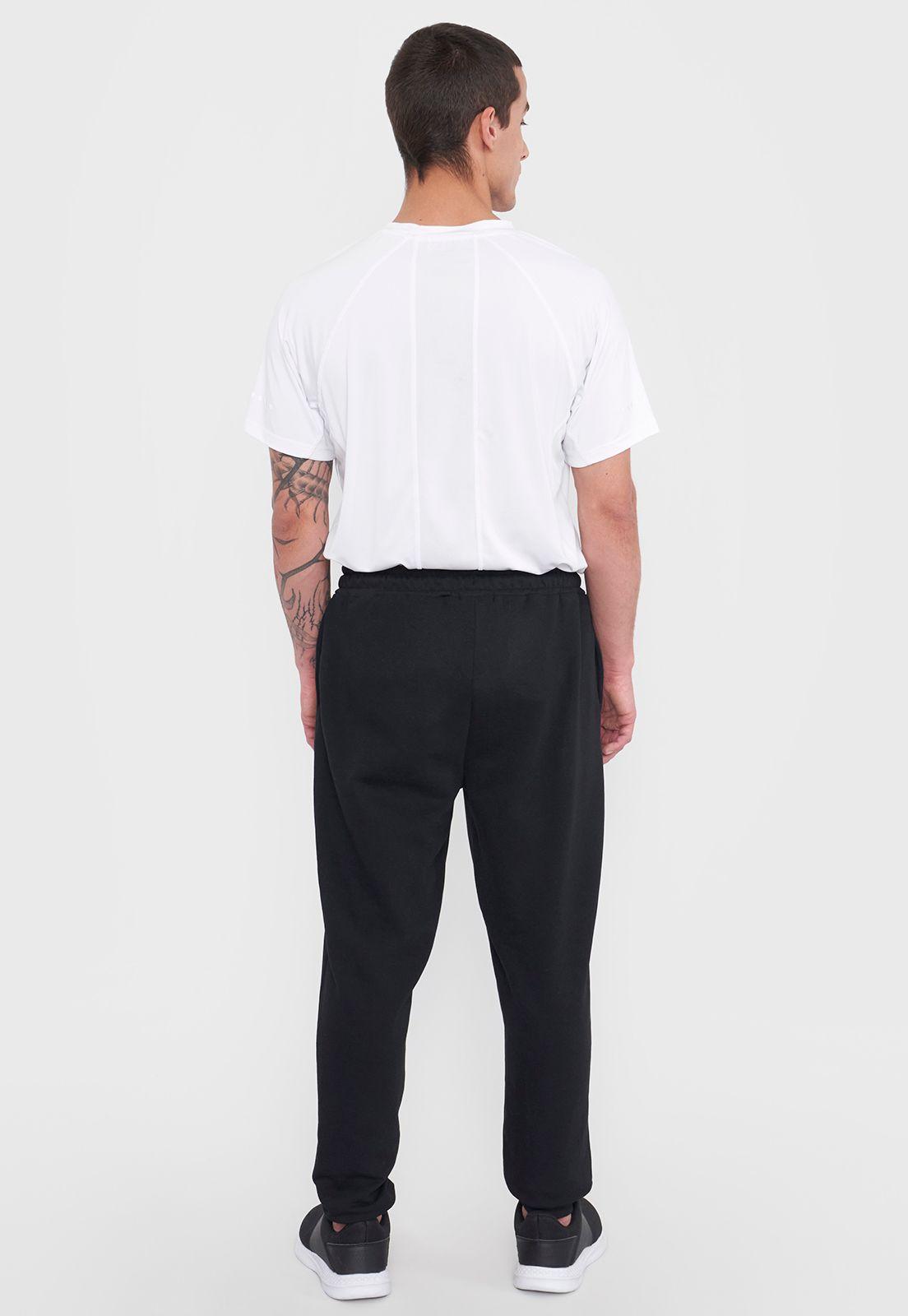 Buzo Jogger Hombre Deportivo Color Negro Corona-2