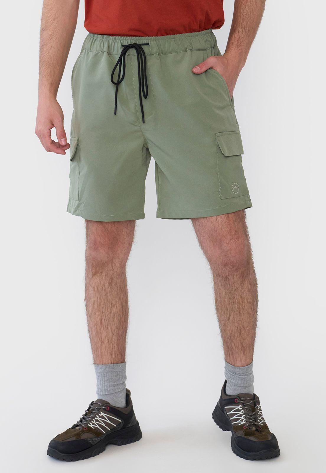 Short Outdoor Hombre Color Verde Corona-1