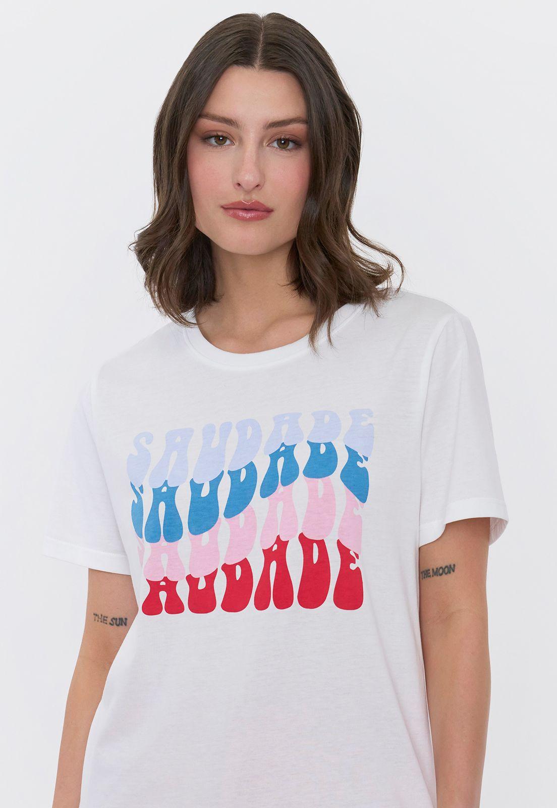Polera Mujer Print Portugal Blanco Corona-2