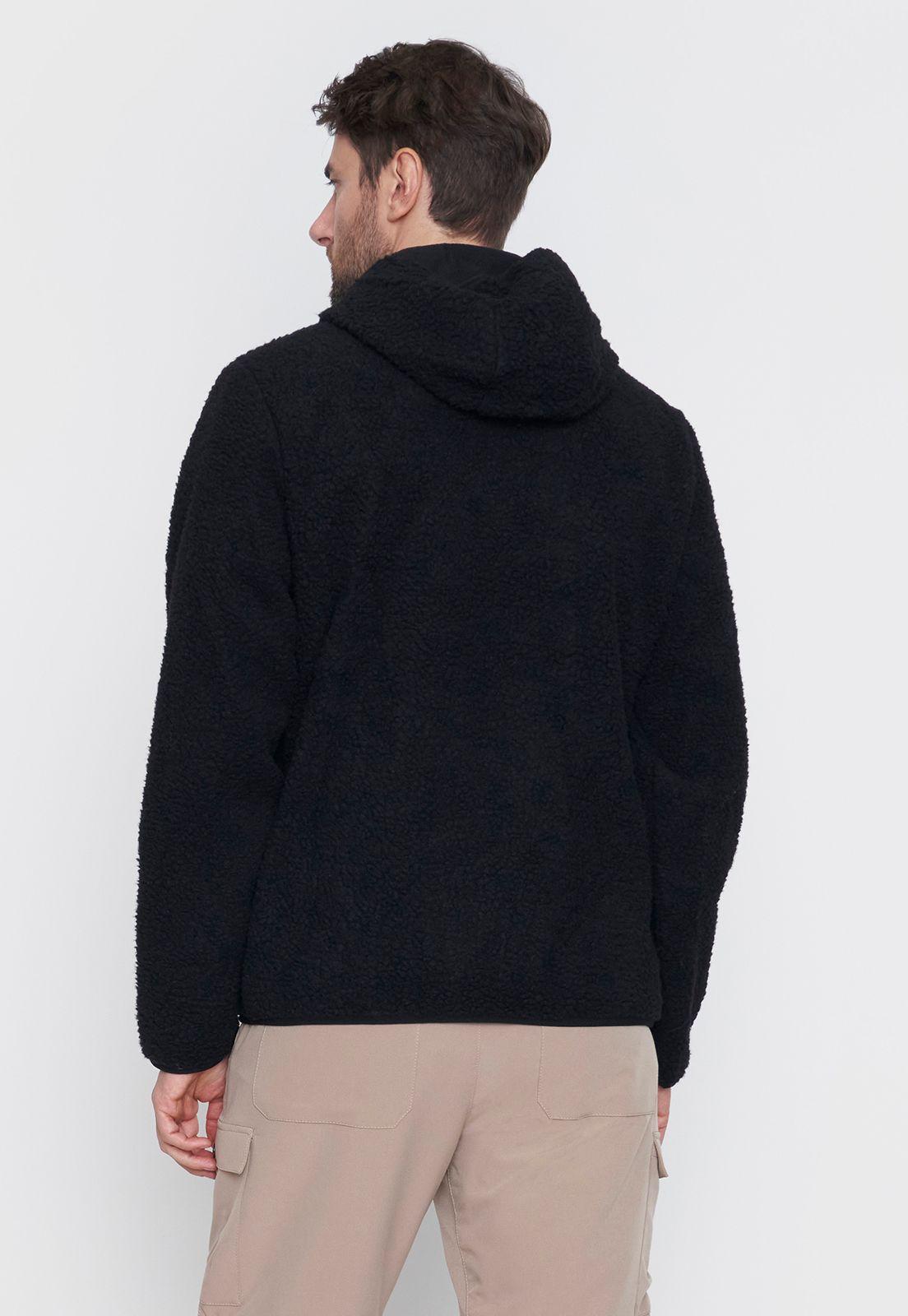 Polar Outdoor Hombre Sherpa Negro Corona-1