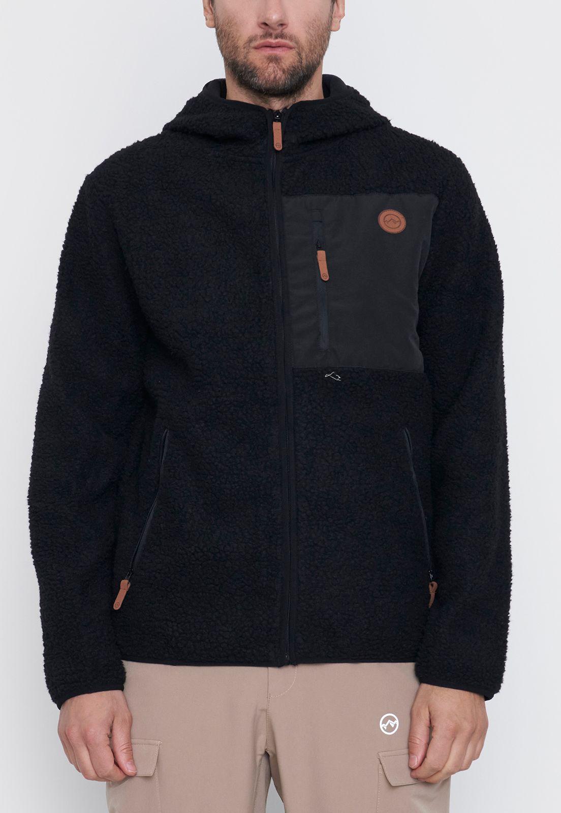 Polar Outdoor Hombre Sherpa Negro Corona-2