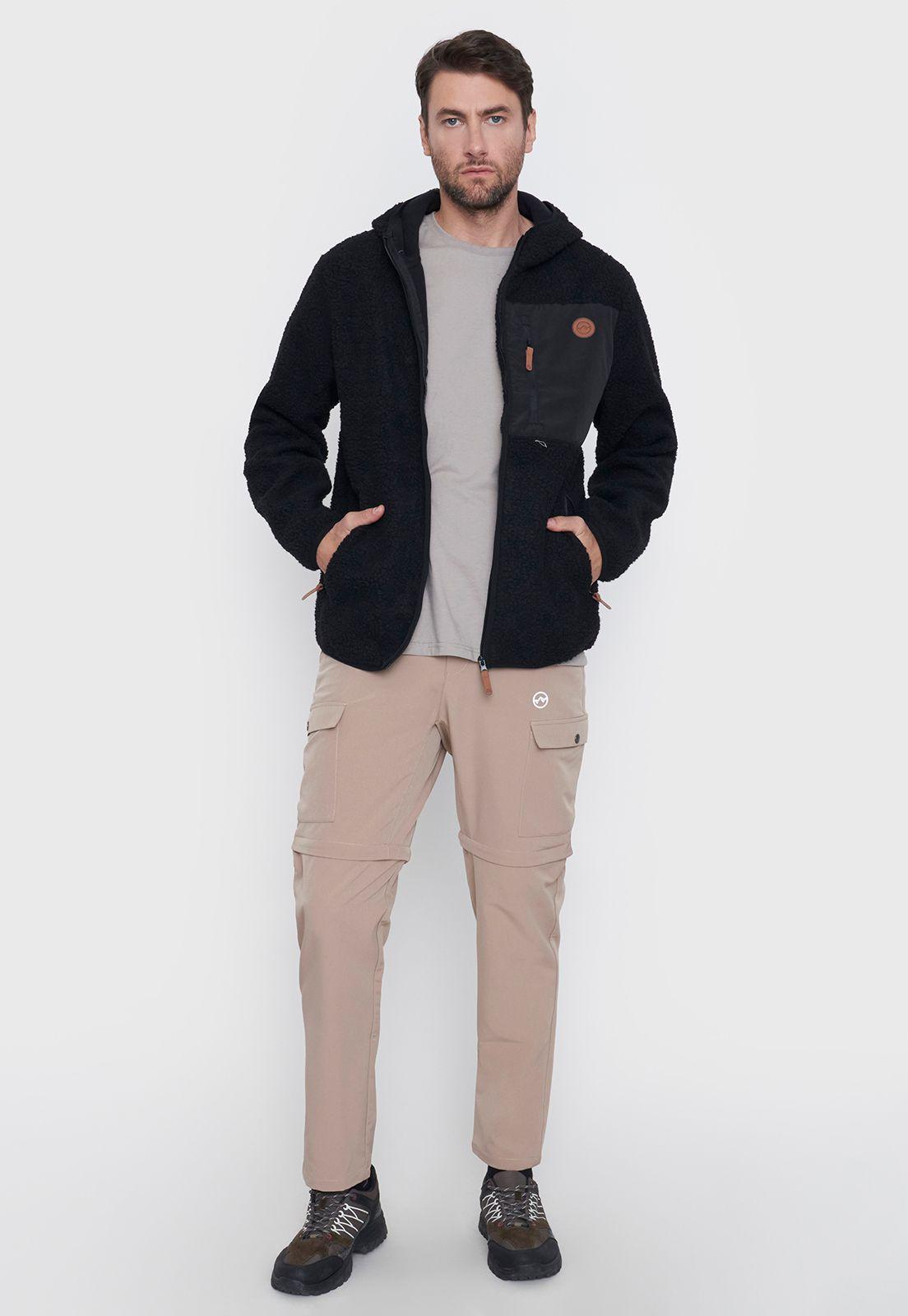 Polar Outdoor Hombre Sherpa Negro Corona-3