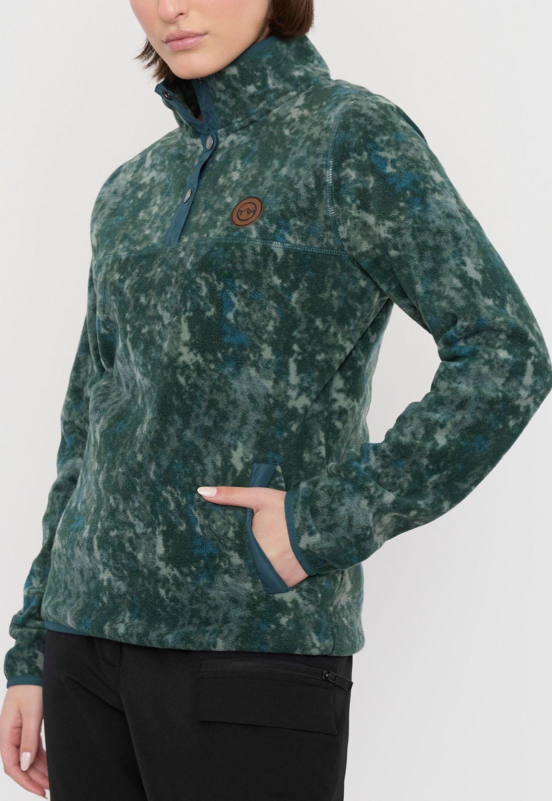 Polar Outdoor Mujer Snaps Verde Corona-2
