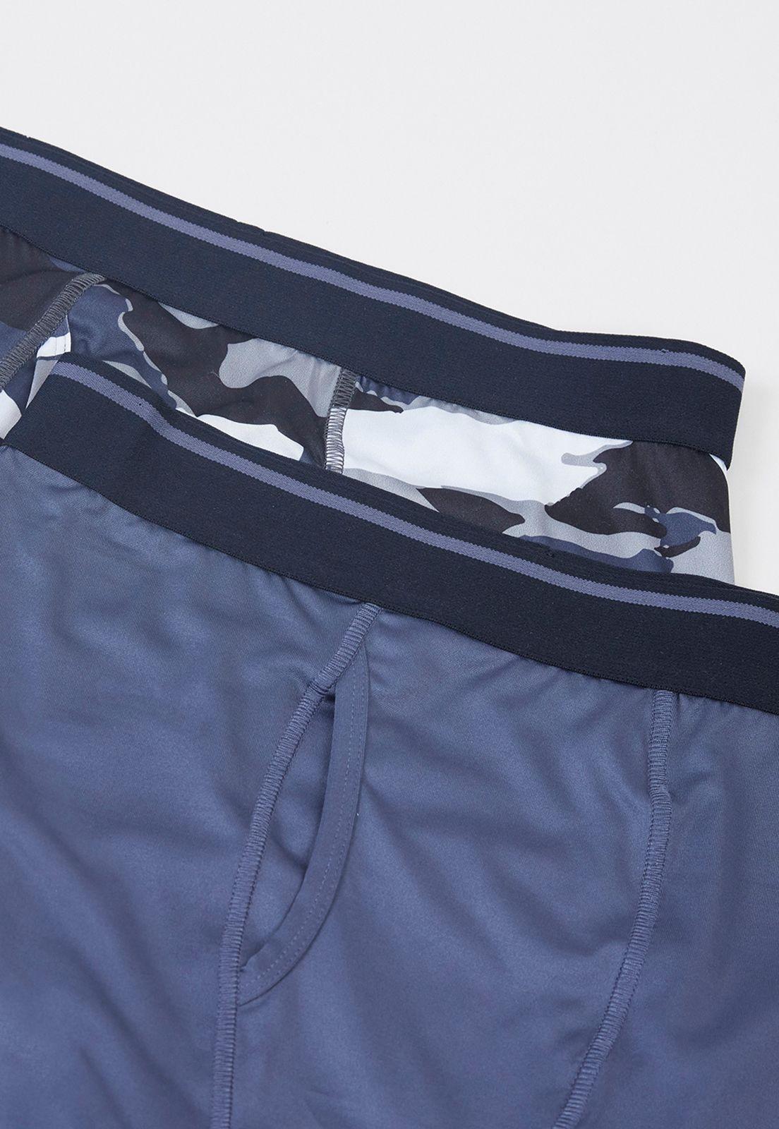 Bóxer Hombre Bipack Deportivo Mix Gris Corona-2