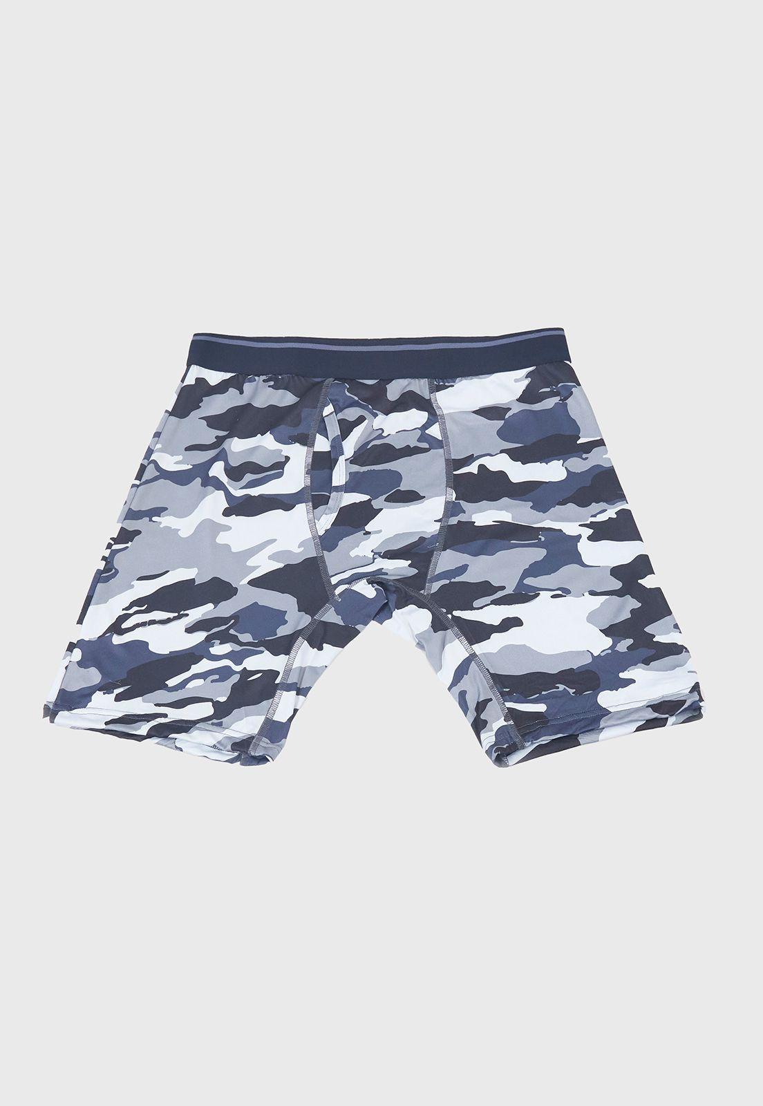Bóxer Hombre Bipack Deportivo Mix Gris Corona-3