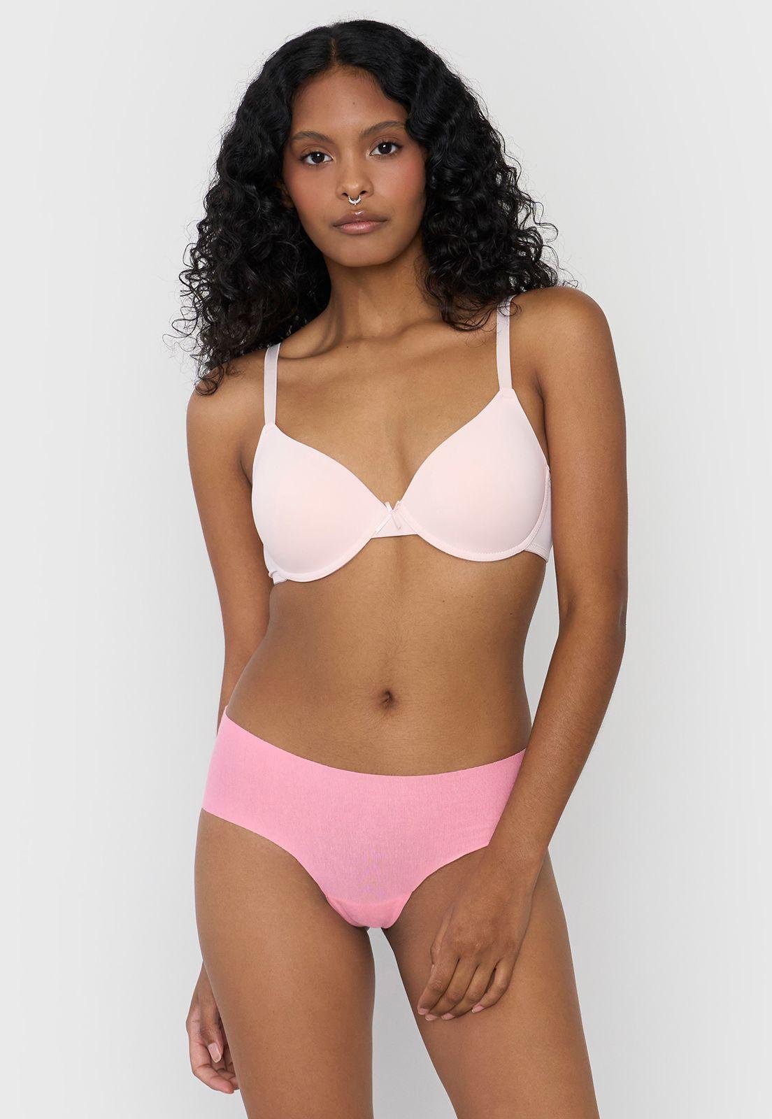 Pantaleta Mujer Cotton Color Coral Corona-0