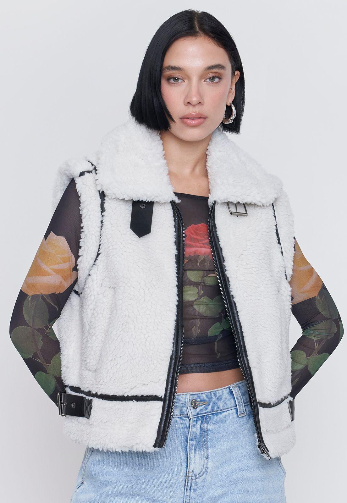 Chaqueta Mujer Chiporro Ecru Corona-0