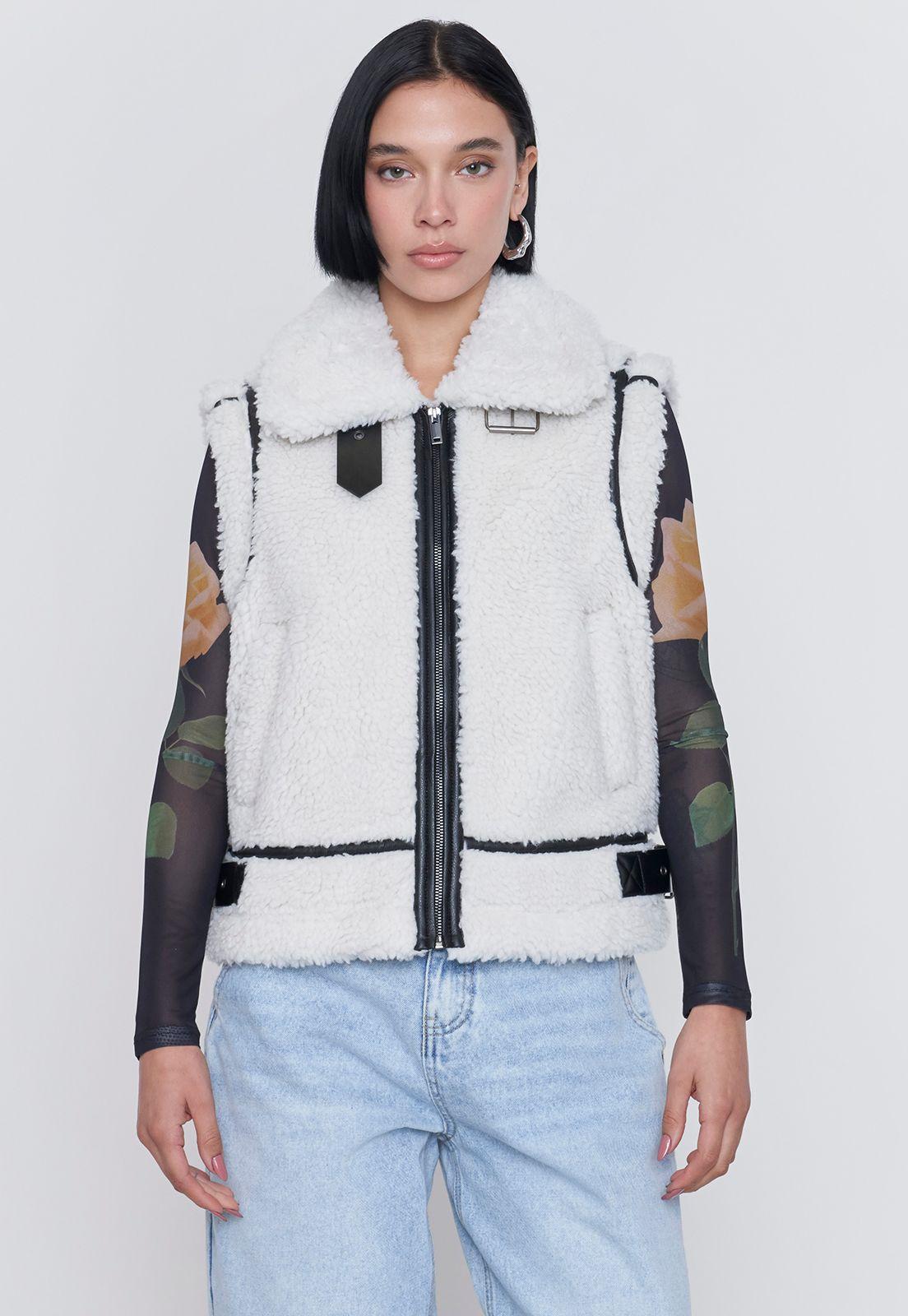 Chaqueta Mujer Chiporro Ecru Corona-2