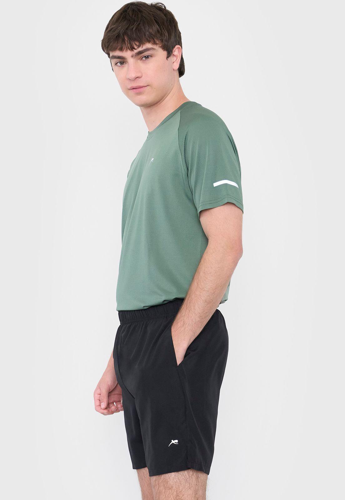 Short Hombre Deportivo II Negro Corona-3
