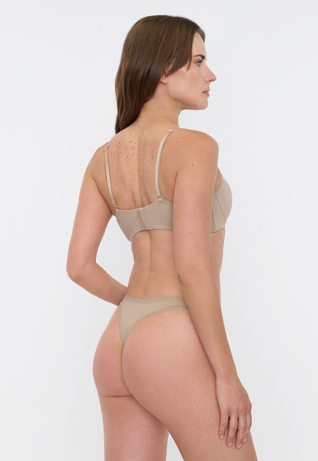 Calzón Mujer Bikini Beige Corona-2