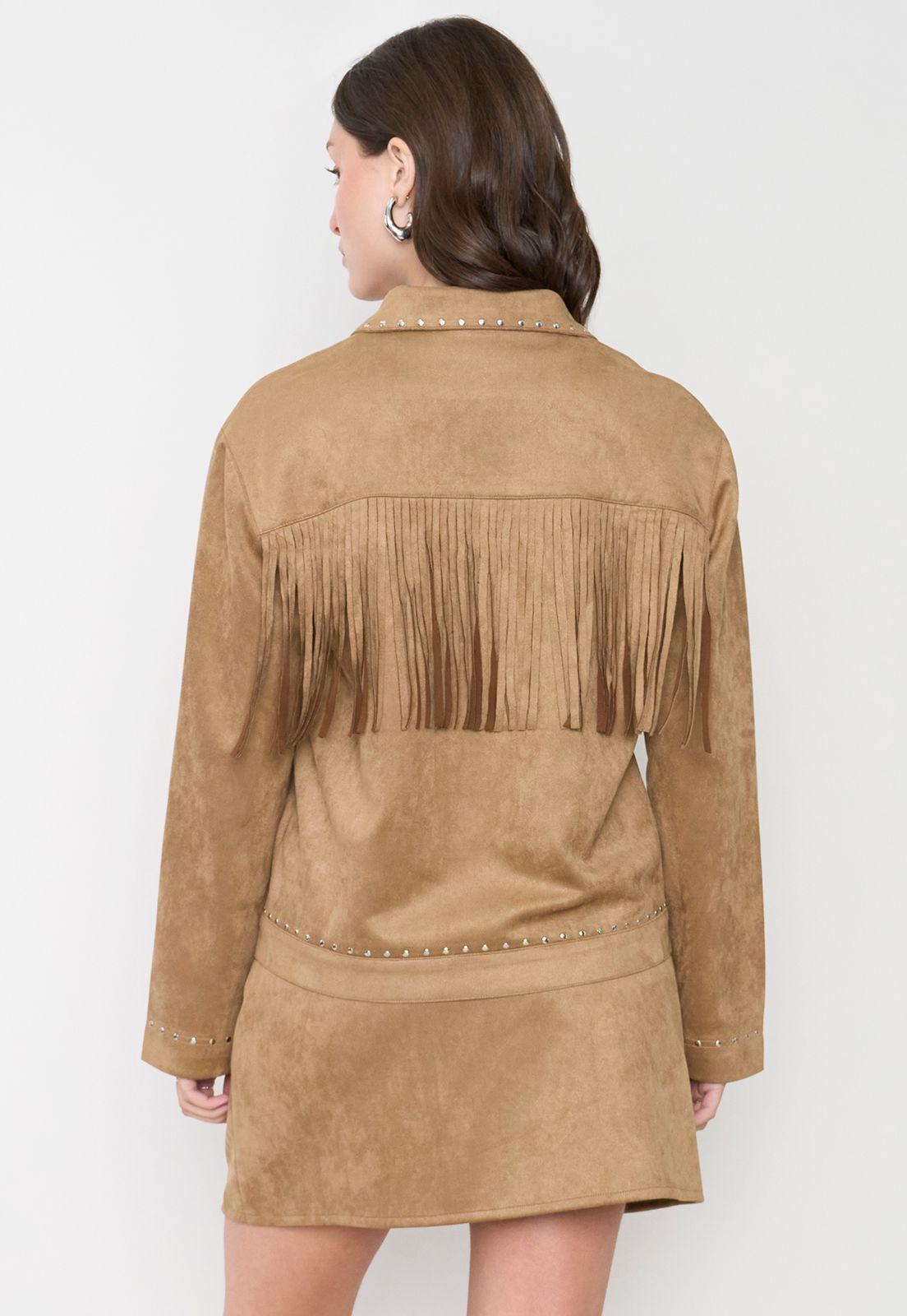 Chaqueta Mujer Western Camel Corona-2