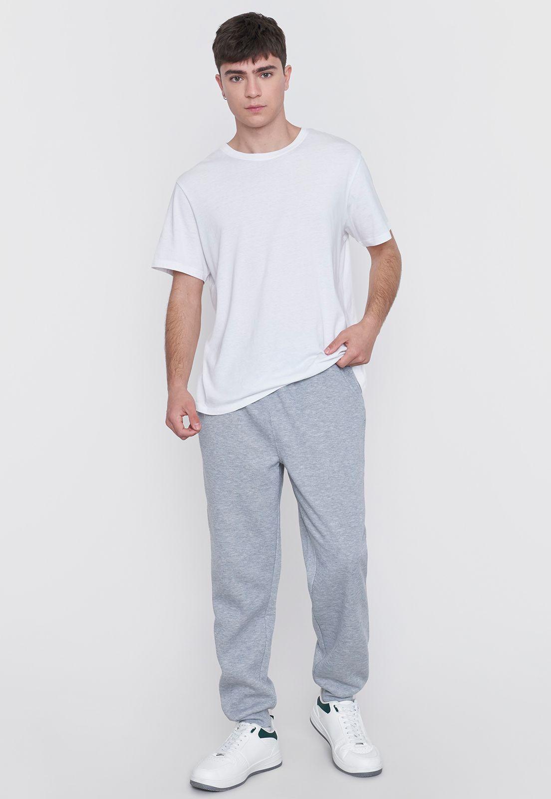 Buzo Hombre Jogger Gris Corona-0