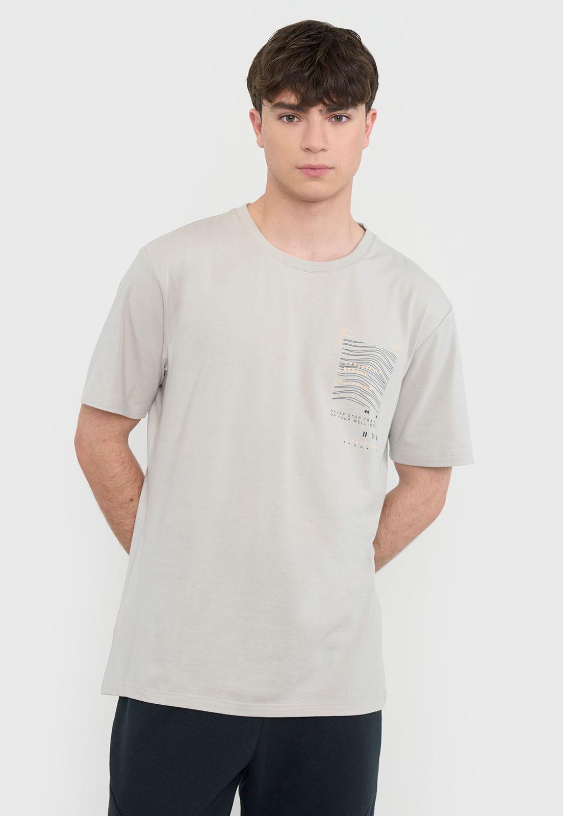 Polera Hombre Deportiva Fun Beige Corona-0