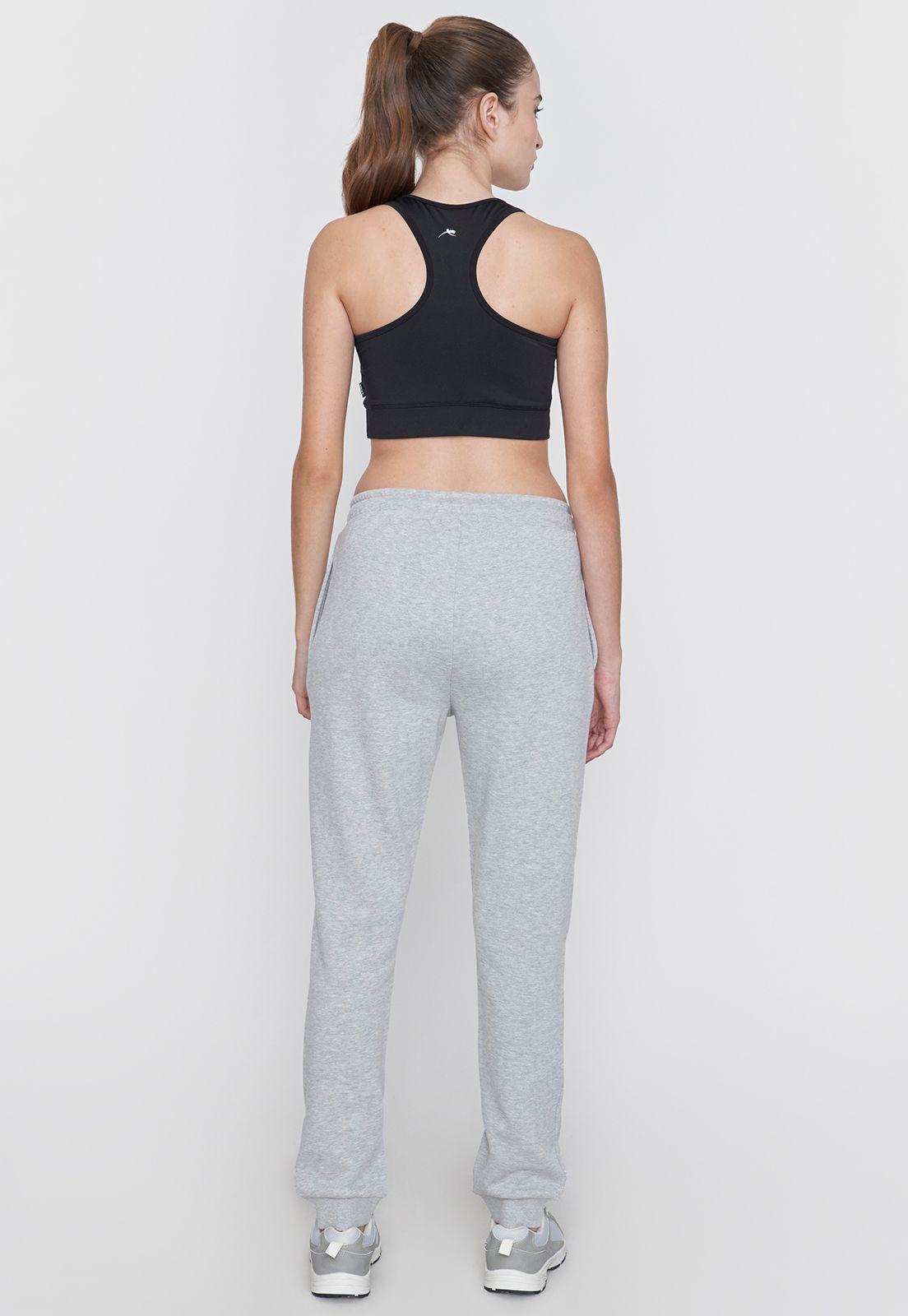 Buzo Mujer Deportivo Gris Jogger Corona-2