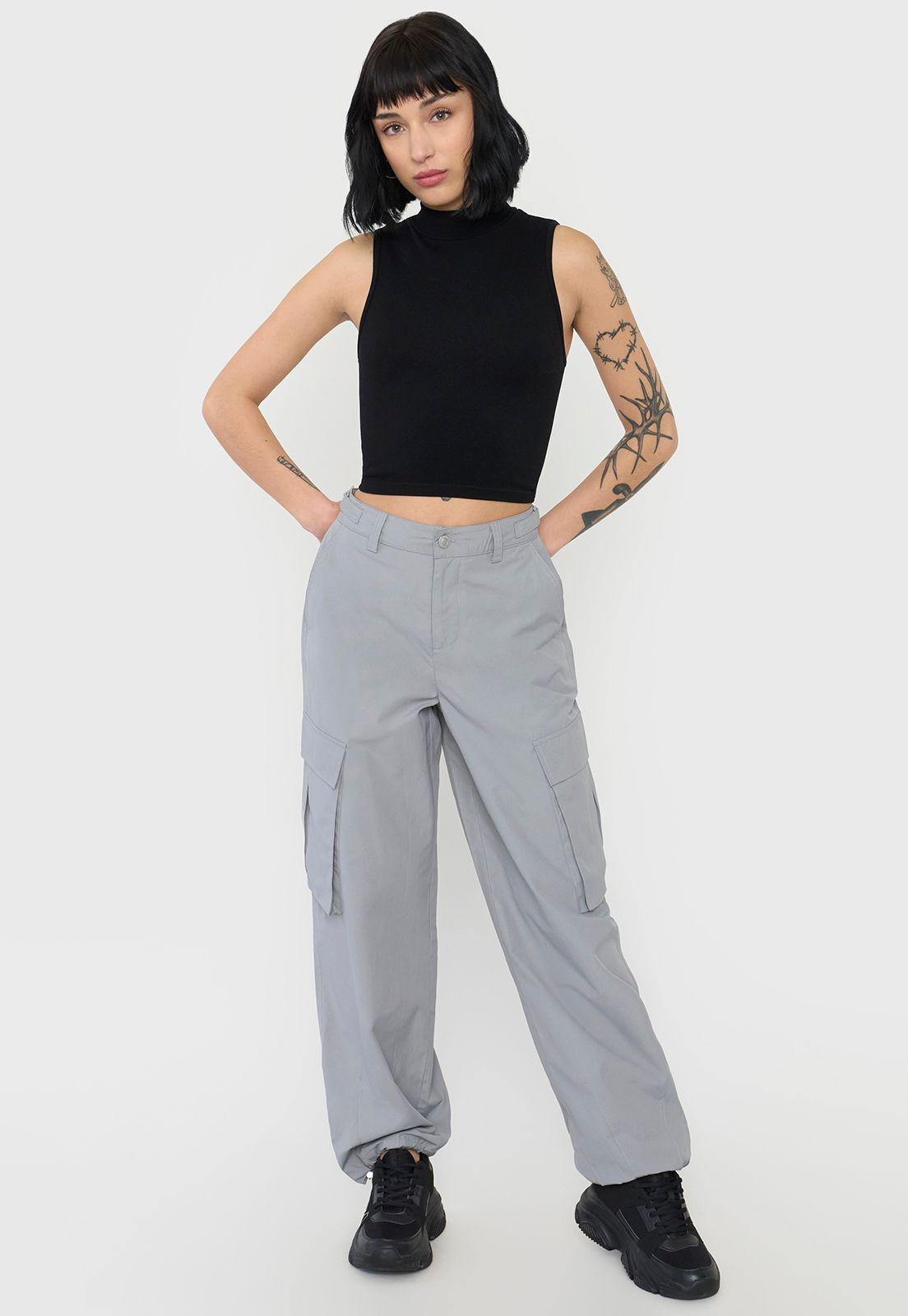 Polera Mujer Sin Mangas Color Negro Corona-3